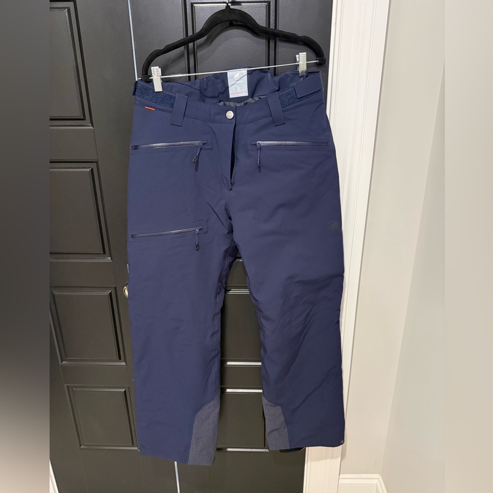 Mammut Insulated Navy Blue Ski Pants